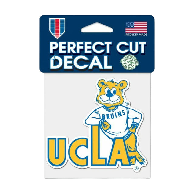 UCLA Bruins Vintage Logo 4x4 Perfect Cut Decal - Wincraft - 3210667
