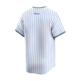 UCLA Bruins White Pinstripe Baseball Jersey - Nike - 230370166709