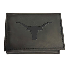 University of Texas, Tri - Fold Wallet, Black - EG Collective - 801946244851