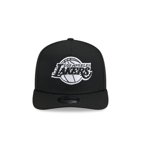 Los Angeles Lakers Black And White A-Frame 9FIFTY Snapback