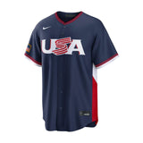 USA 2026 World Baseball Classic Mason Miller 19 Navy Jersey - Nike - 360402719301