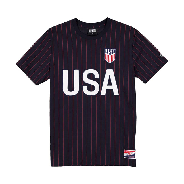 USA Soccer Mens National Team Pinstripe Navy T Shirt - Nike - 230520171901