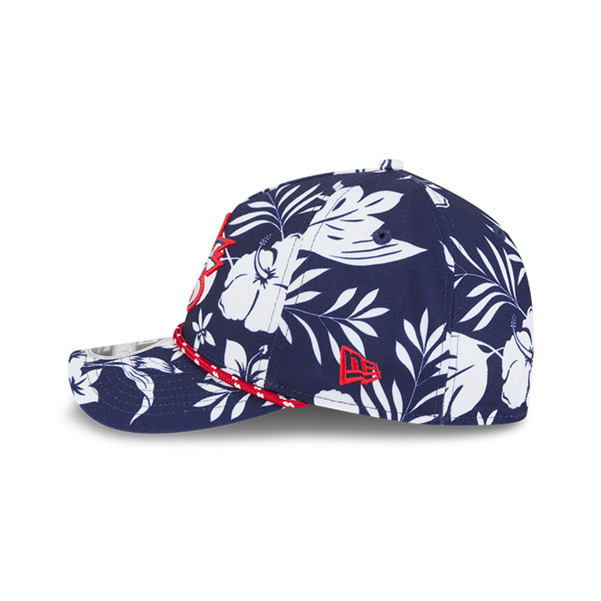 USA World Baseball Classic Floral Print Navy 9FORTY M - Crown Snapback Hat - New Era - 360504719
