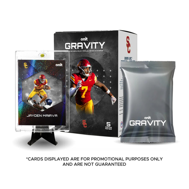 USC Trojans 2025 Gravity Football Trading Cards Box - Onit - 30020666901