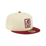 USC Trojans College Vault Cream Burgundy 59FIFTY Fitted Hat - New Era - 230110166901