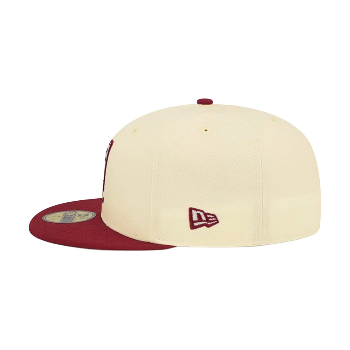 USC Trojans College Vault Cream Burgundy 59FIFTY Fitted Hat - New Era - 230110166901