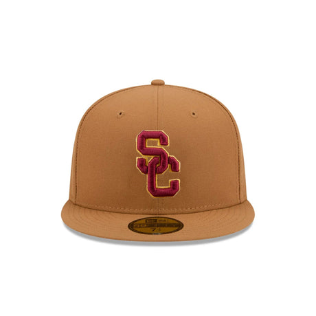 USC Trojans Color Pack Light Bronze 59FIFTY Fitted Hat - New Era - 23120166901
