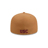 USC Trojans Color Pack Light Bronze 59FIFTY Fitted Hat - New Era - 23120166901