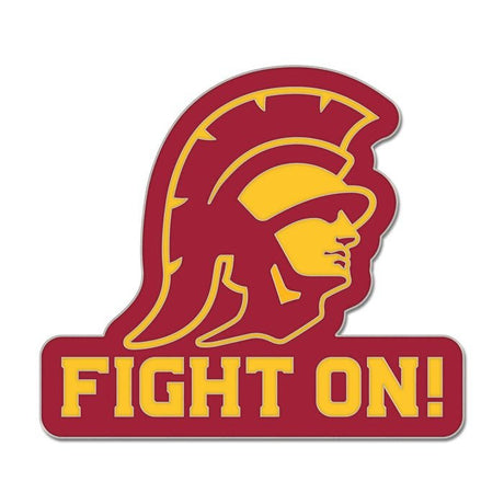 USC Trojans Fight On Trojan Collector Enamel Pin - Wincraft - 3236016699