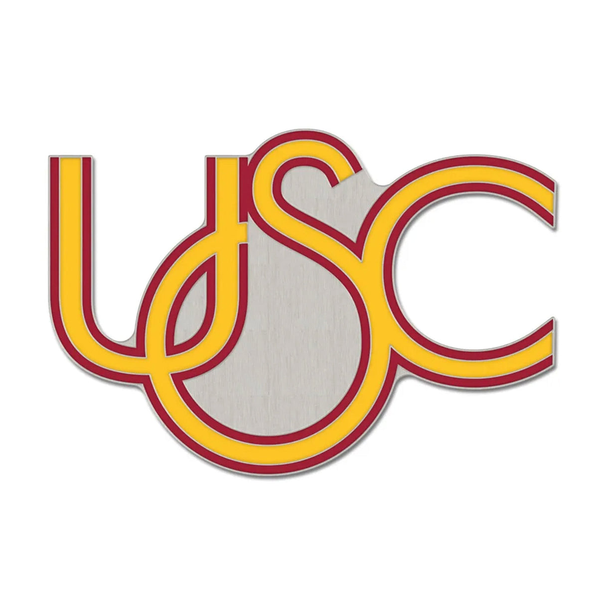 USC Trojans Interlocking Logo Collector Enamel Pin - Wincraft - 323607669
