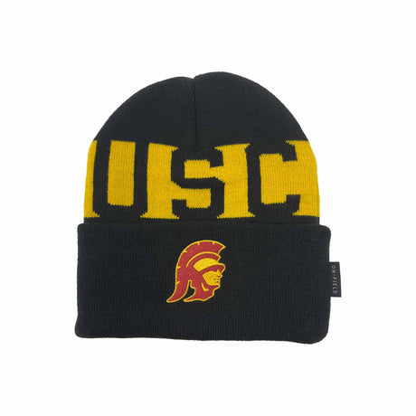 USC Trojans On - Field Cuffed Knit Beanie – Black/Gold - Nike - 2306669