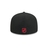 Vancouver Canucks Team Black 59FIFTY Fitted Hat - New Era - 23500830701