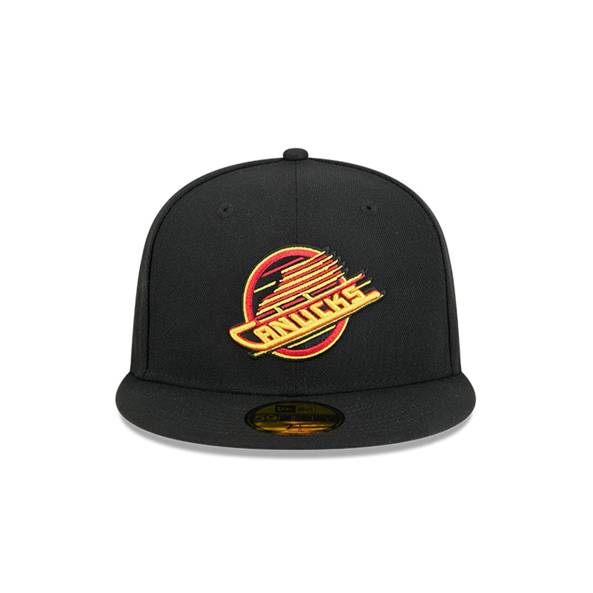 Vancouver Canucks Team Black 59FIFTY Fitted Hat - New Era - 23500830701