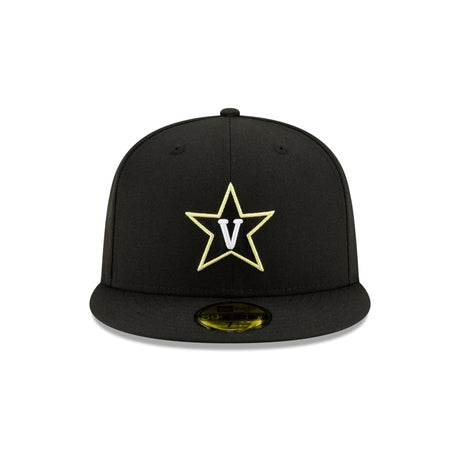 Vanderbilt Commodores 59FIFTY Fitted Hat Black Star Logo - New Era - 23481167801