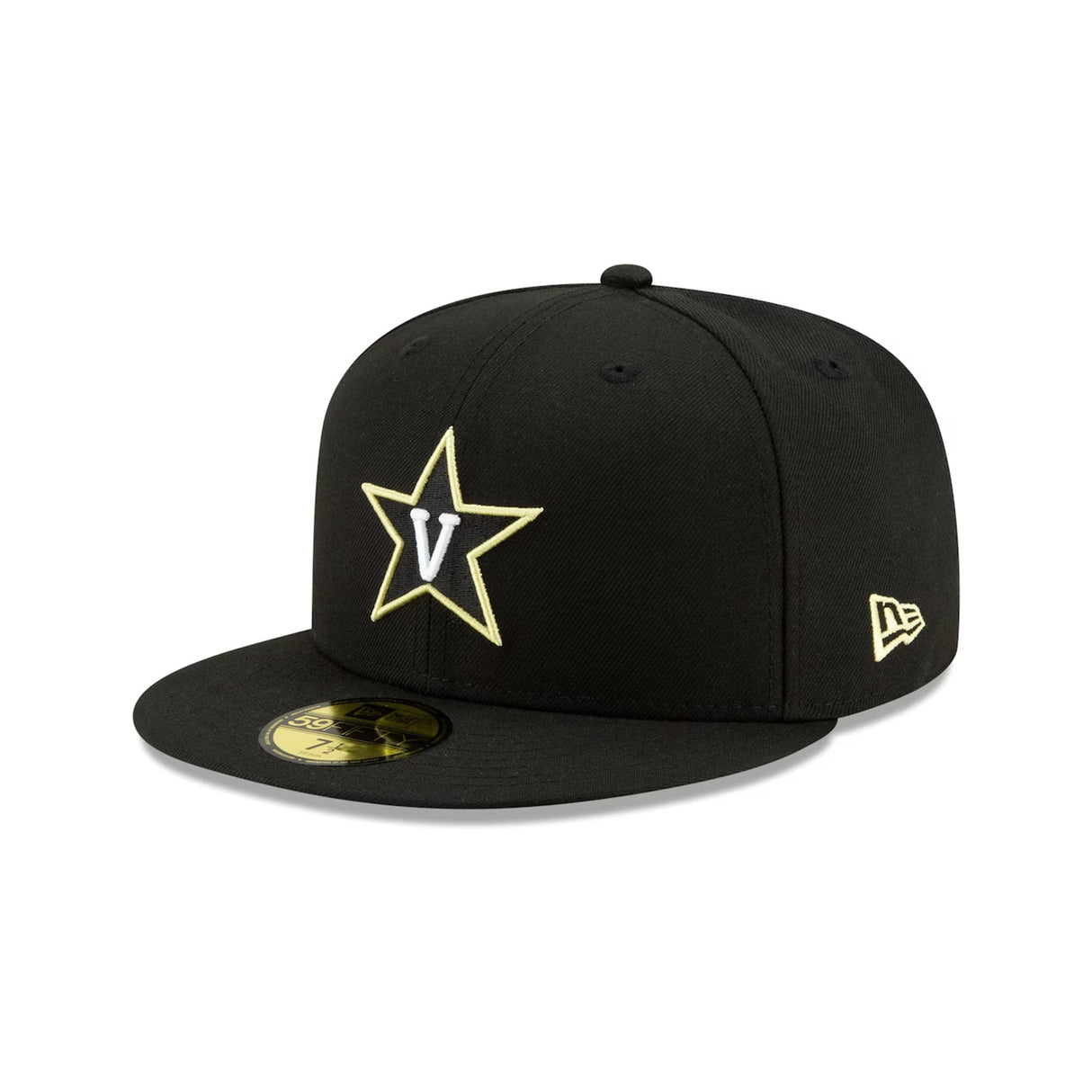 Vanderbilt Commodores 59FIFTY Fitted Hat Black Star Logo - New Era - 23481167801
