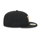 Vanderbilt Commodores Black 59FIFTY Fitted Hat - New Era - 23480167801