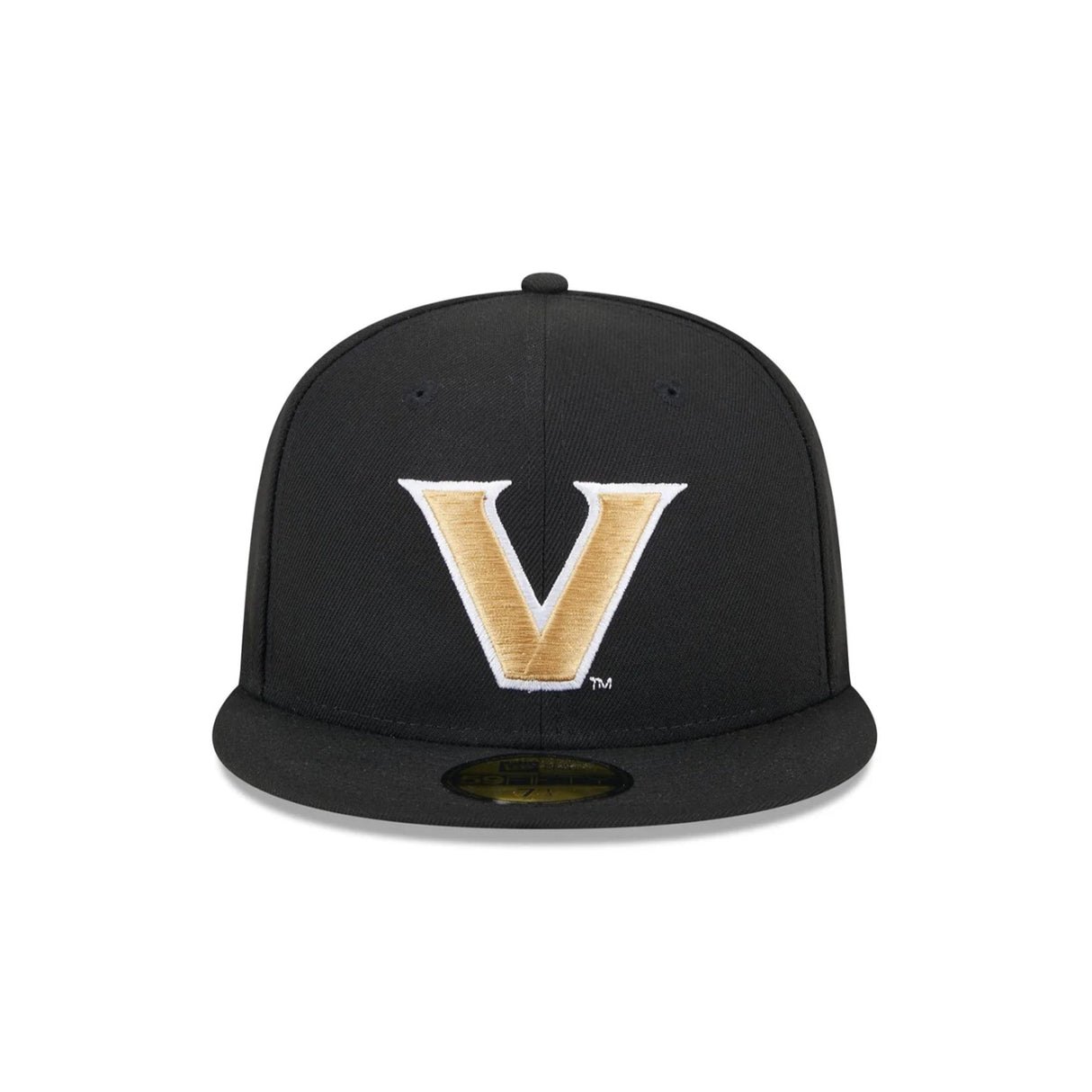 Vanderbilt Commodores Black 59FIFTY Fitted Hat - New Era - 23480167801