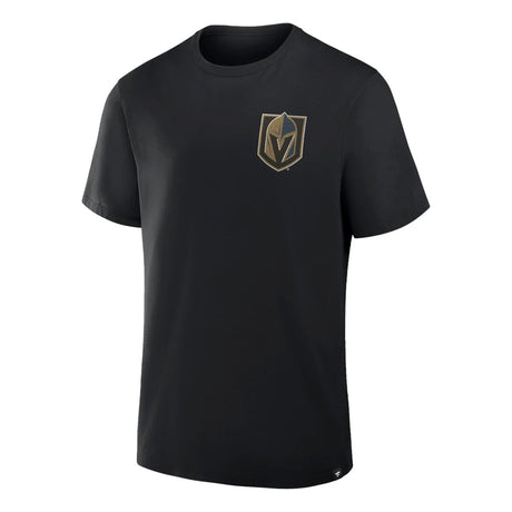 Vegas Golden Knights Black Circle Crest T-Shirt - Fanatics - 