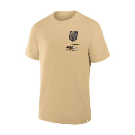 Vegas Golden Knights Crash The Net Legacy Gold T-Shirt - Nike - 15320433101