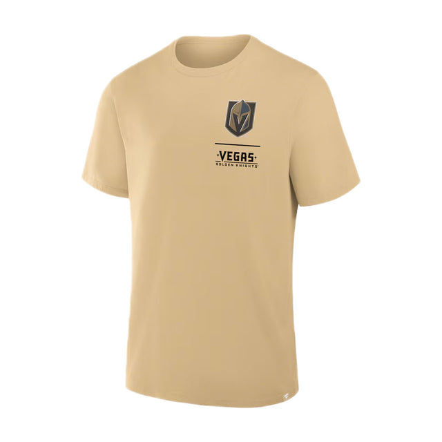 Vegas Golden Knights Crash The Net Legacy Gold T-Shirt - Nike - 15320433101