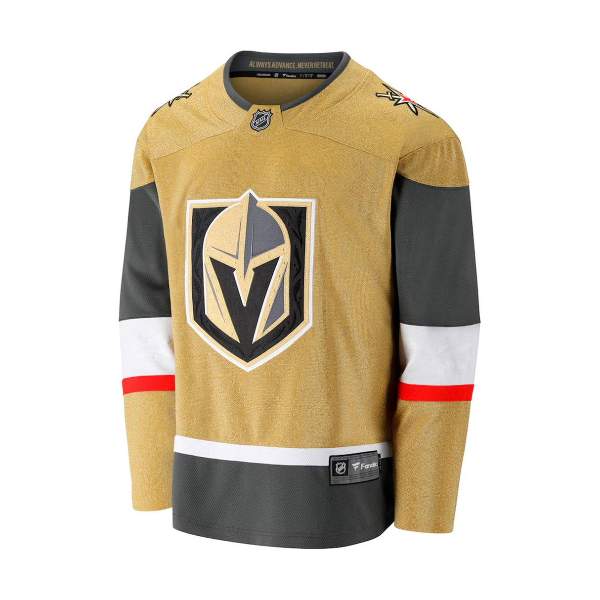 Vegas Golden Knights Gold Fanatics Breakaway Home Jersey - Fanatics - 15060133117