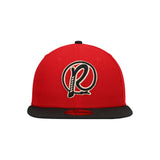 Visalia Rawhide Authentic Collection Road Red 59FIFTY Fitted Hat - New Era - 232602410412