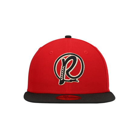 Visalia Rawhide Authentic Collection Road Red 59FIFTY Fitted Hat - New Era - 232602410412