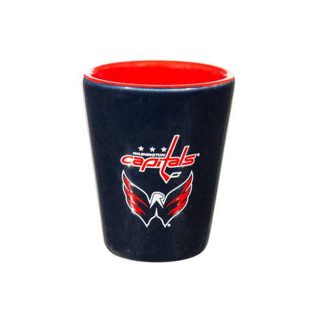 Washington Capitals 4-Piece Ceramic and Glass 2oz. Shot Glass Set - EG Collective - 801946180371