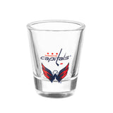 Washington Capitals 4-Piece Ceramic and Glass 2oz. Shot Glass Set - EG Collective - 801946180371