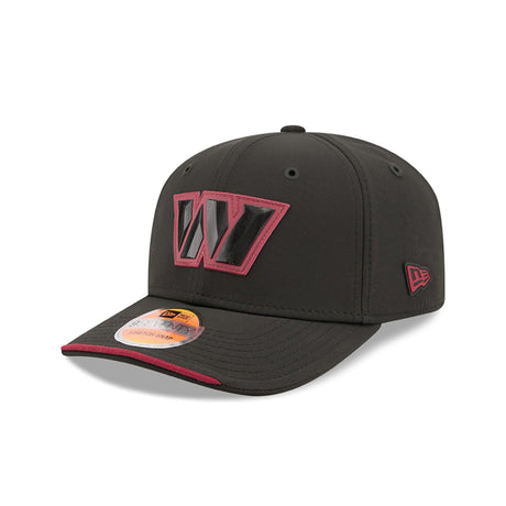 Washington Commanders 2026 NFL Sideline Collection Black 9SEVENTY Stretch-Snap Hat - New Era - 23850512607