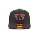 Washington Commanders 2026 NFL Sideline Collection Black 9SEVENTY Stretch-Snap Hat - New Era - 23850512607