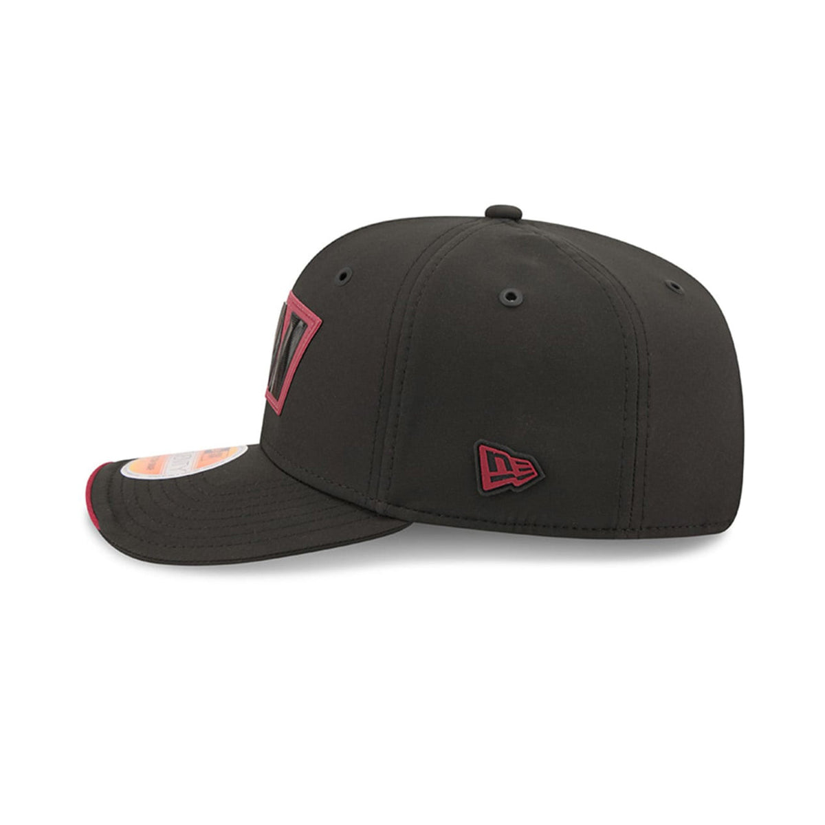 Washington Commanders 2026 NFL Sideline Collection Black 9SEVENTY Stretch-Snap Hat - New Era - 23850512607