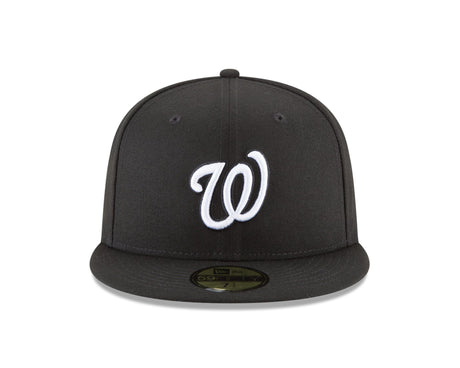 Washington Nationals Authentic Collection Black & White 59FIFTY Fitted - New Era - 