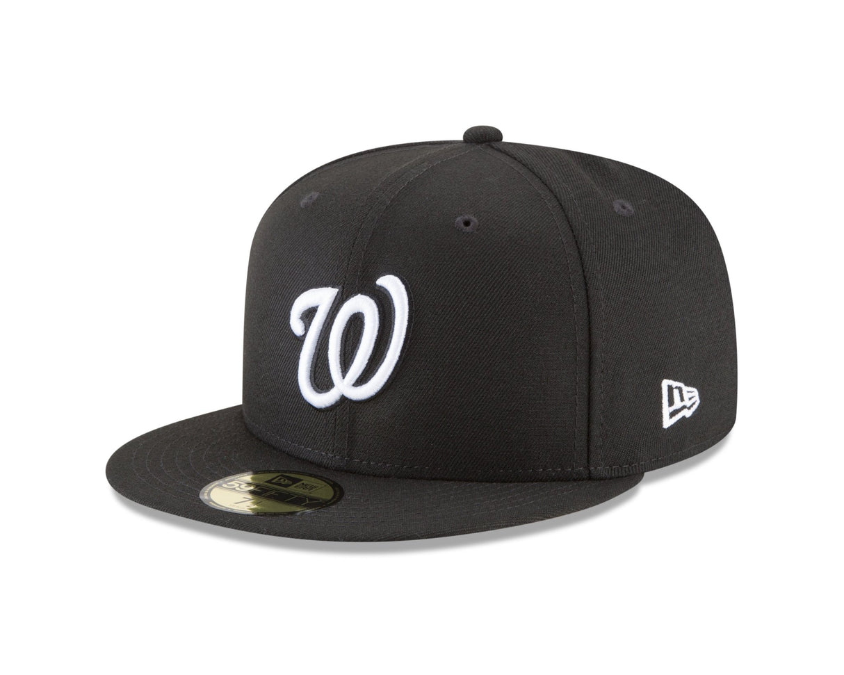 Washington Nationals Authentic Collection Black & White 59FIFTY Fitted - New Era - 
