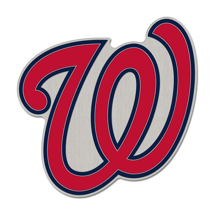 Washington Nationals Primary Logo Collector Enamel Pin - Wincraft - 3236014122