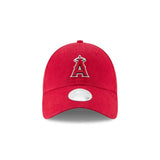 Women's Los Angeles Angels Core Classic Red 9TWENTY Adjustable Hat - New Era - 23011940205