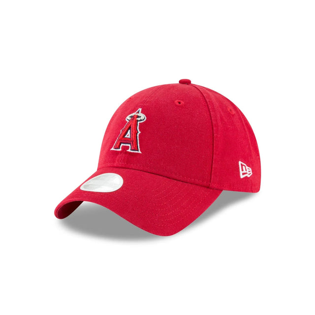 Women's Los Angeles Angels Core Classic Red 9TWENTY Adjustable Hat - New Era - 23011940205