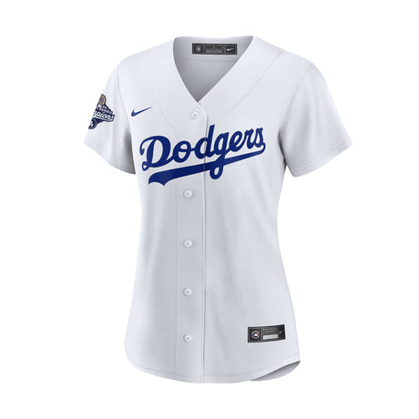 Women's Los Angeles Dodgers Enrique Hernández 2025 World Series Champions White Nike® Replica Jersey - Nike - 312209411201
