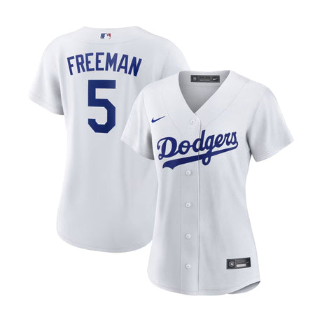 Women's Los Angeles Dodgers Freddie Freeman White Player Replica Jersey - Nike - 233601411001