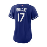 Women's Los Angeles Dodgers Shohei Ohtani 17 Royal Blue Nike Stadium Jersey - Nike - 235907411101