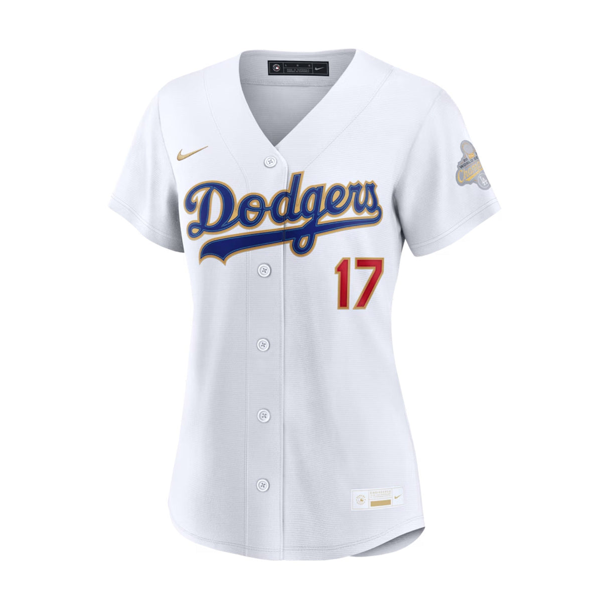 Women's Los Angeles Dodgers Shohei Ohtani 2026 Gold Collection White Limited Jersey - Nike - 312303411101