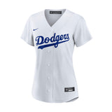 Women's Los Angeles Dodgers Yoshinobu Yamamoto Kanji White Home Replica Jersey - Nike - 233601411501