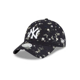 Women’s New York Yankees Floral Butterflies Navy Blue 9TWENTY Adjustable Hat - New Era - 23050543003