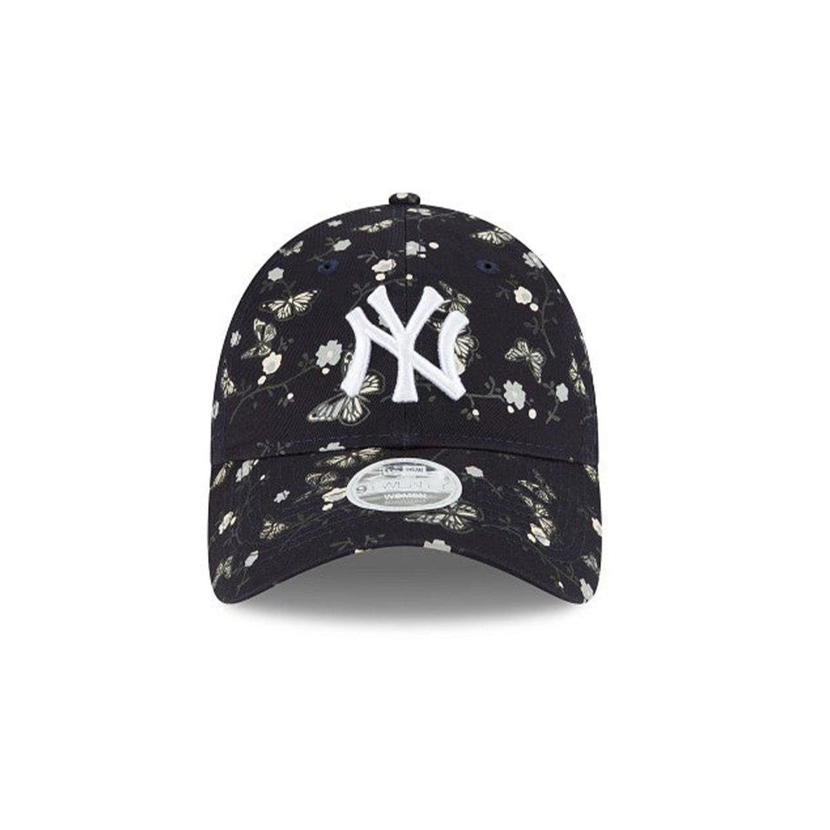 Women’s New York Yankees Floral Butterflies Navy Blue 9TWENTY Adjustable Hat - New Era - 23050543003