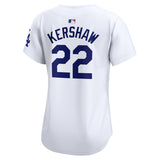 Women's Los Angeles Dodgers Clayton Kershaw White Nike® Limited Player Jersey