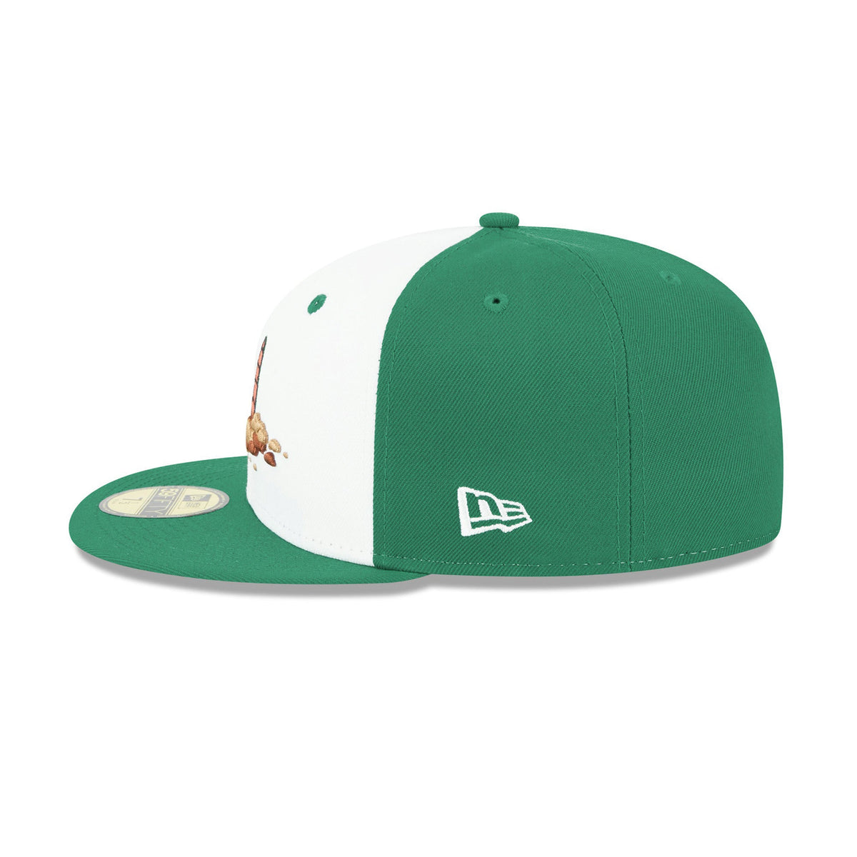 Worcester Red Sox Theme Nights White and Green 59FIFTY Fitted Hat - New Era - 2346423201
