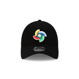 World Baseball Classic Logo Black 9TWENTY Hat - Sports Treasures - 370409004