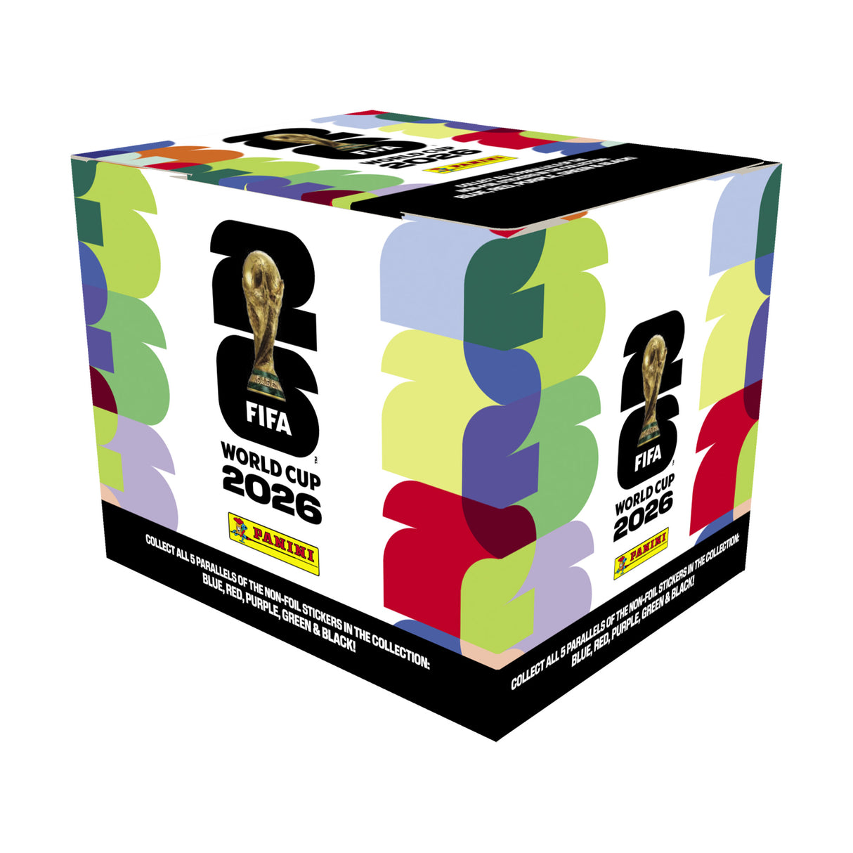 FIFA World Cup 2026 Official Sticker Collection 25pk Box - 175 Stickers Total
