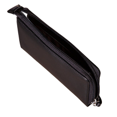 Wristlet Wallet, Black, Los Angeles Angels - EG Collective - 801946416814