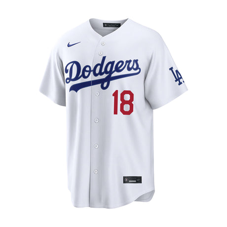 Los Angeles Dodgers Yoshinobu Yamamoto White Home Stadium Jersey